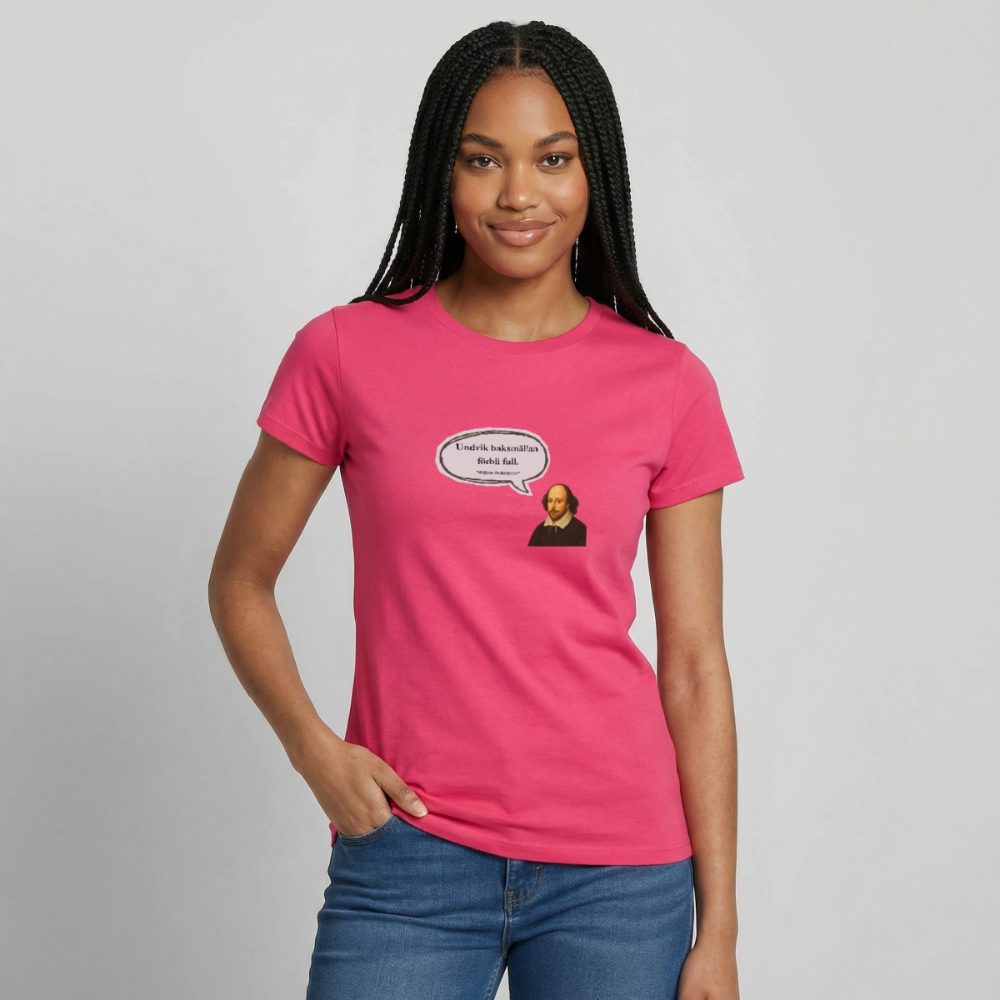Undvik baksmällan förbli full T-shirt Dam - azalea
