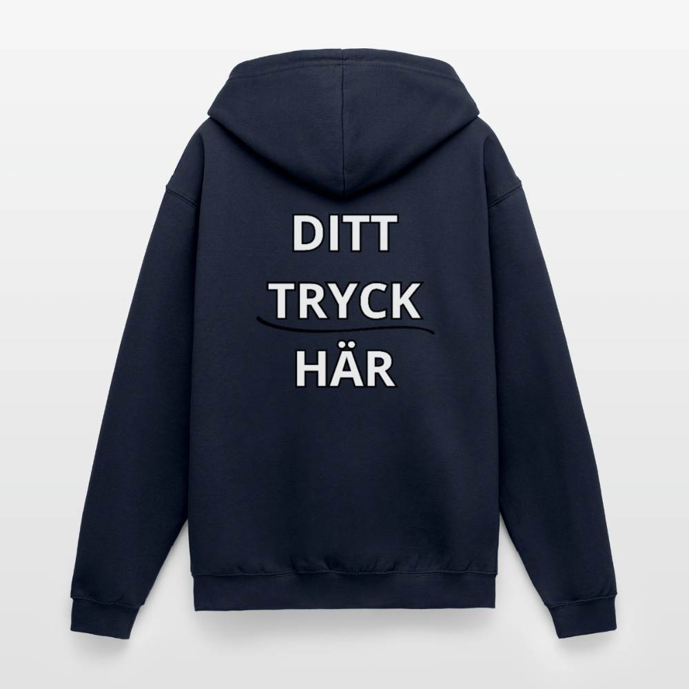 Unisex Hooded Jacket - marinblå