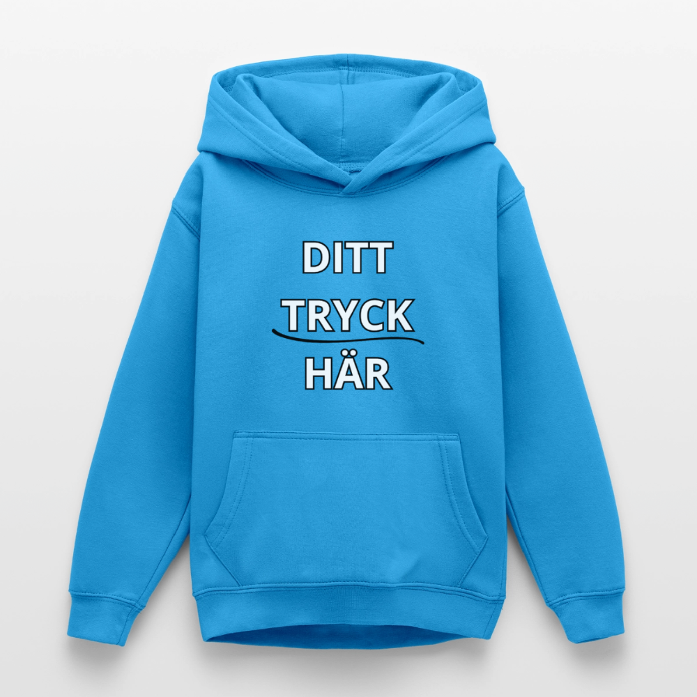 Luvtröja tonåring - havsblå