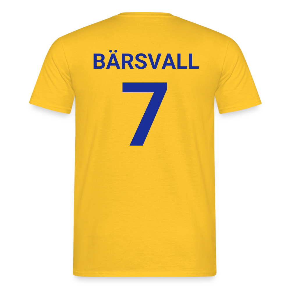 Bärsvall T-shirt herr - gul