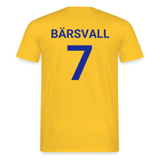 Bärsvall T-shirt herr - gul