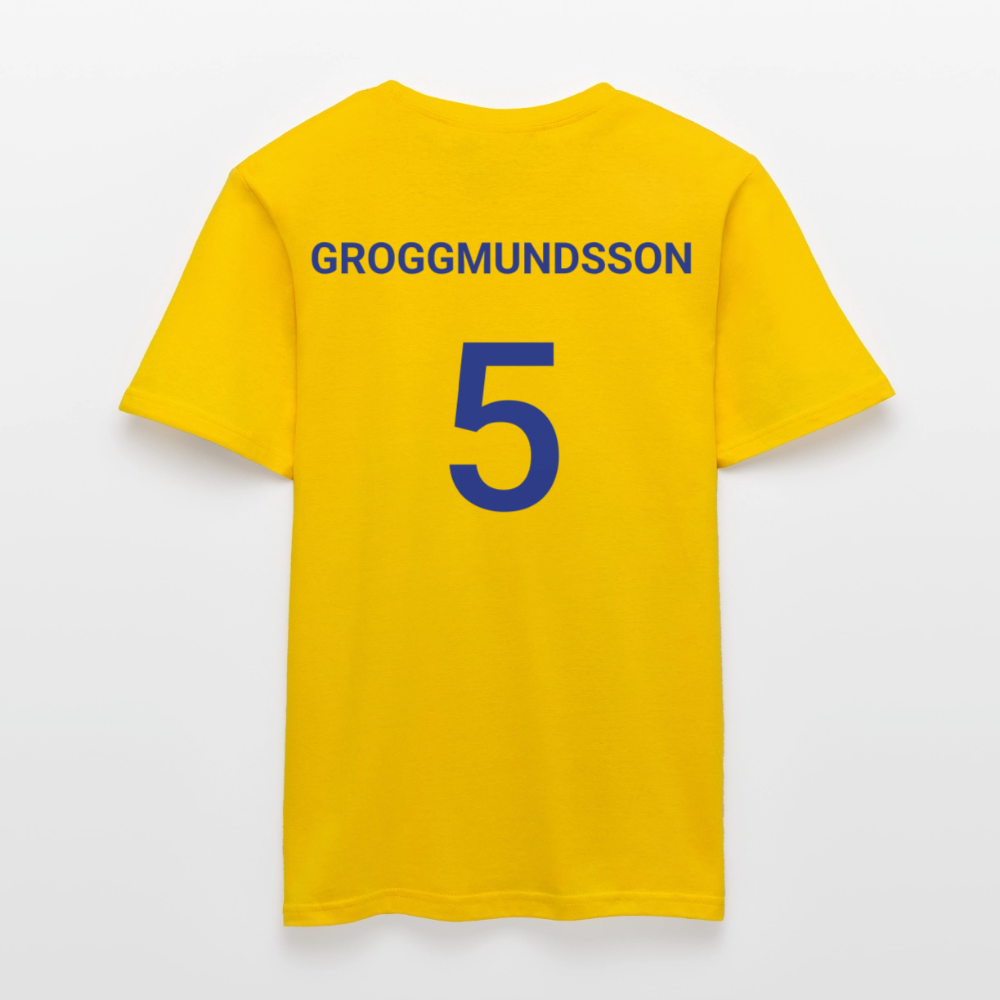 Groggmundsson T-shirt herr - gul