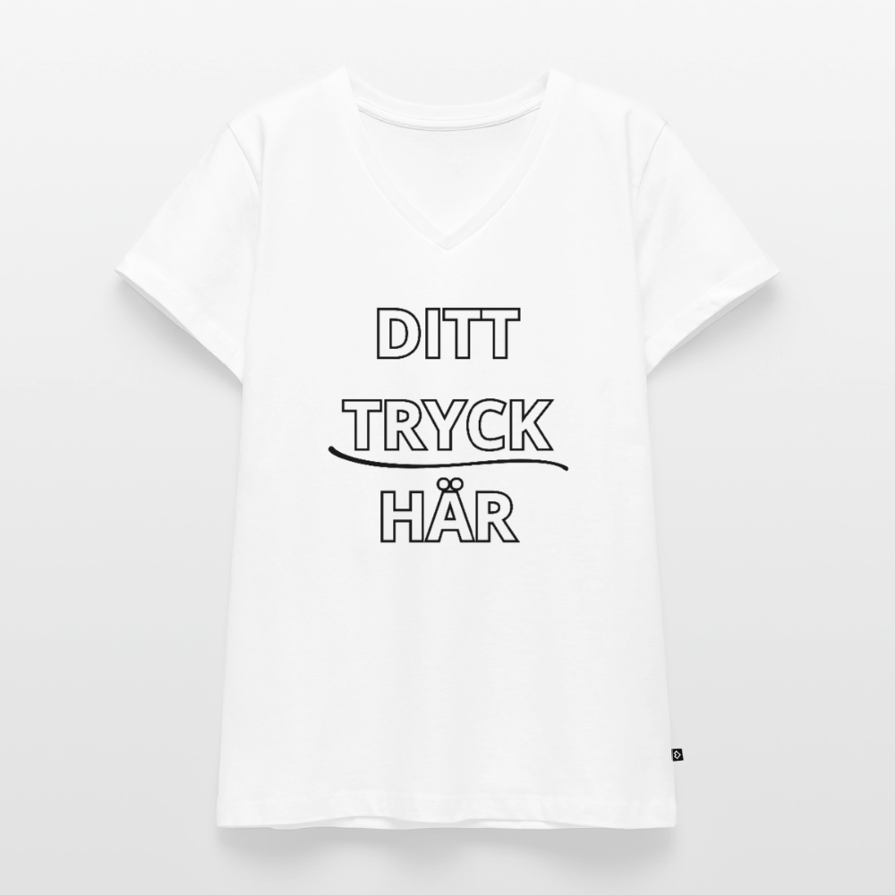 Women's Organic V-Neck T-Shirt by Stanley & Stella - vit