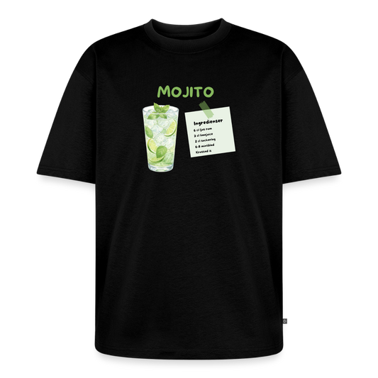 Mojito oversized premium-T-shirt unisex - svart