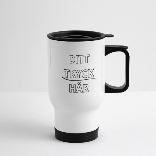 Travel Mug - vit