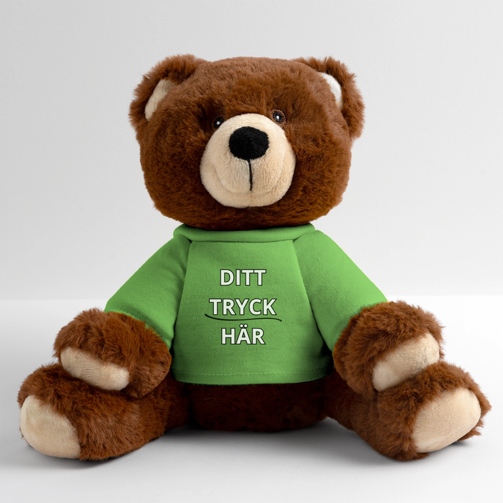 MiniFeet® RecycelBär® Teddy Bear Brown - ljusgrön