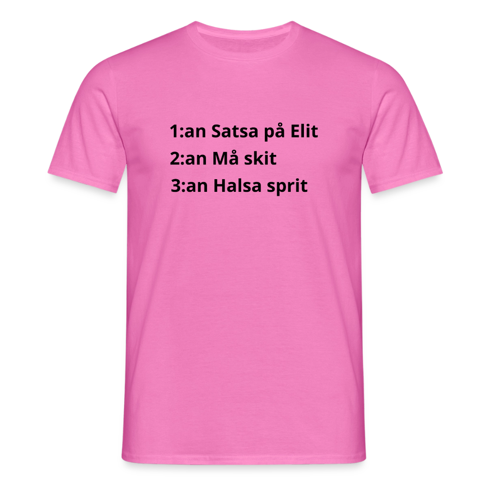 1-3:an T-shirt herr - rosa