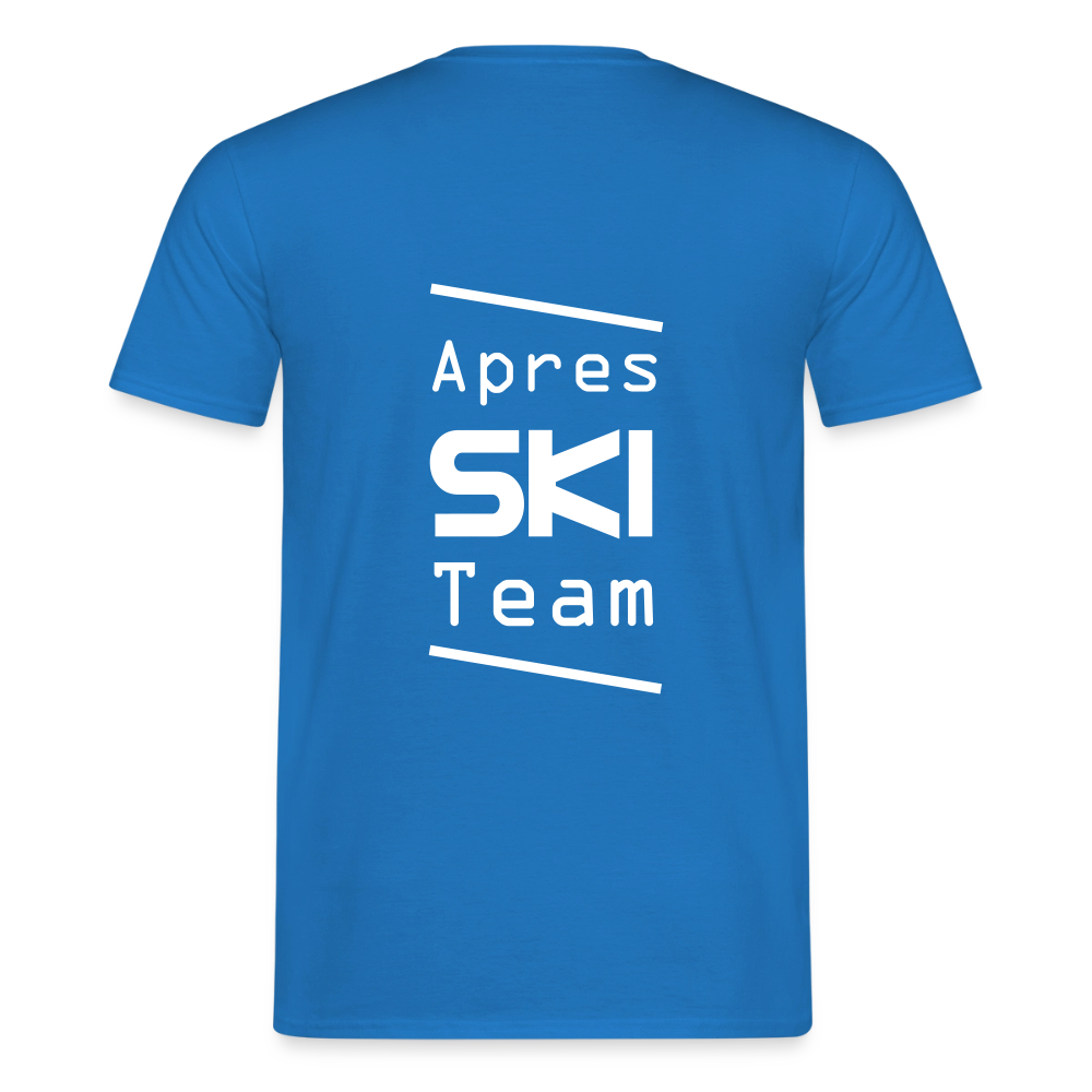 Apres ski team T-shirt Herr - kungsblå