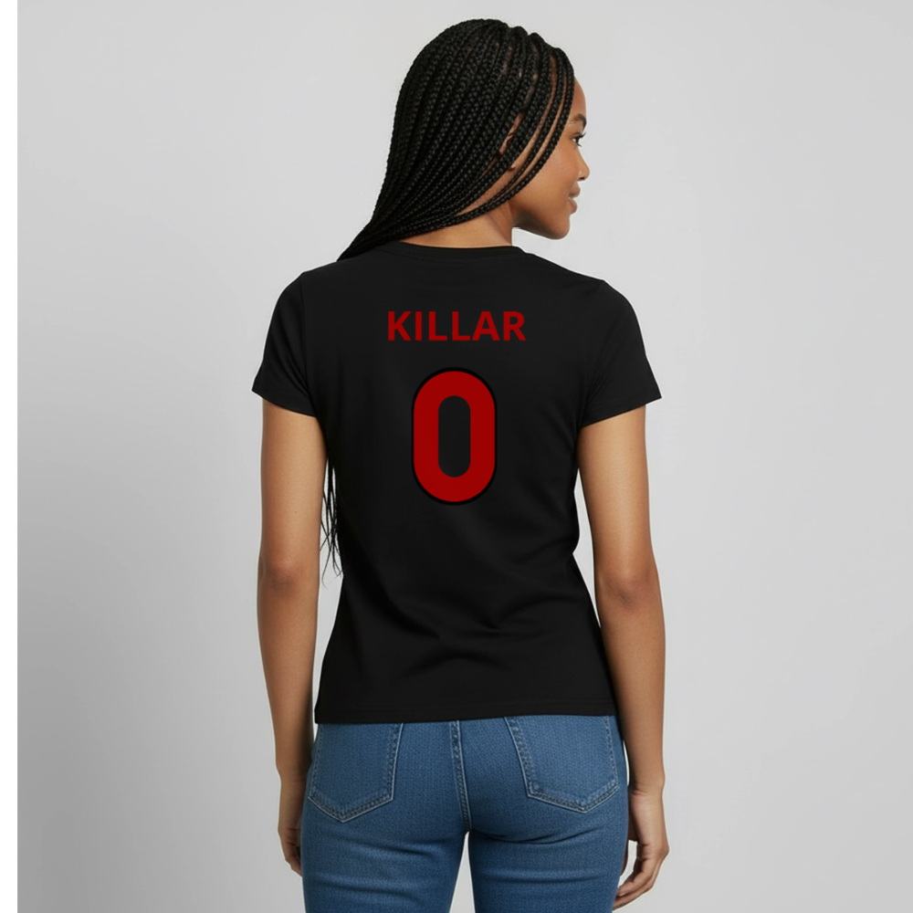 Killar 0 T-shirt dam - svart