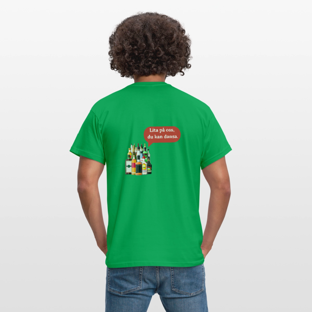 Lita på oss, du kan dansa T-shirt Herr - kellygrön