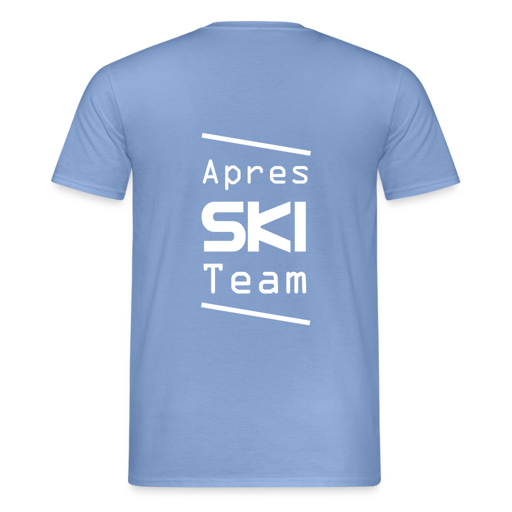 Apres ski team T-shirt Herr - carolina blue