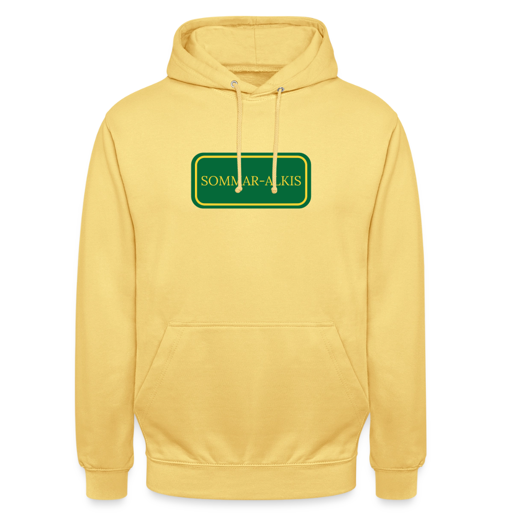 Sommar-alkis Hoodie Unisex - citrongul