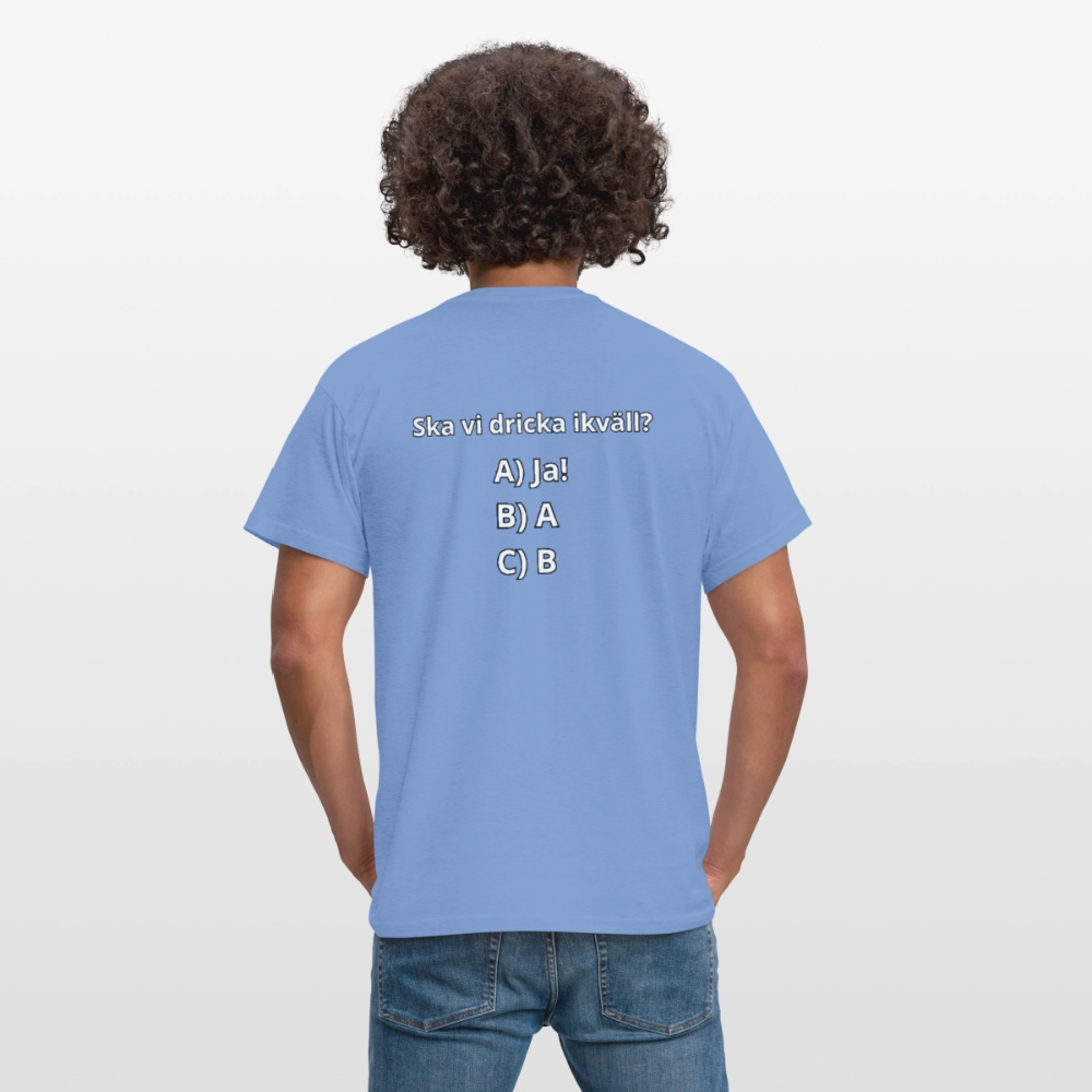 Ska vi dricka ikväll? T-shirt Herr - carolina blue
