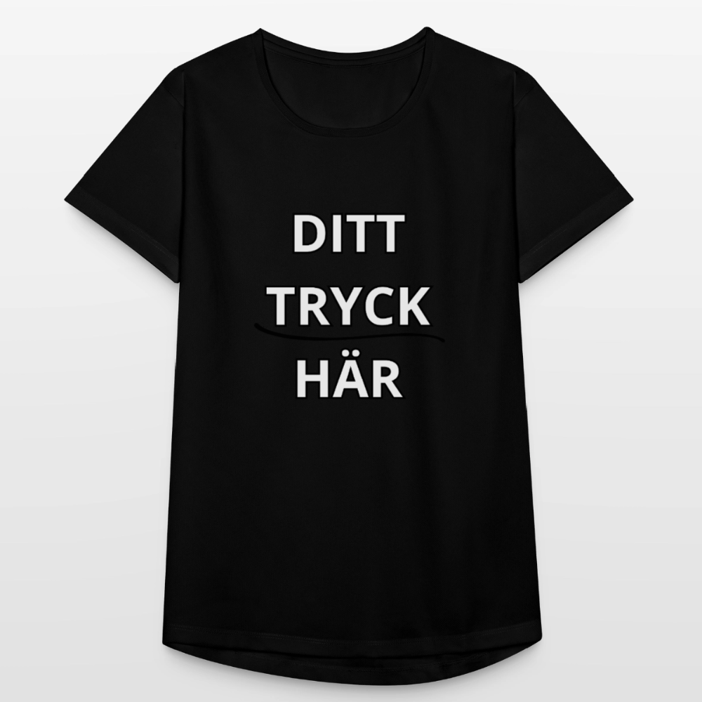 Andningsaktiv T-shirt dam - svart