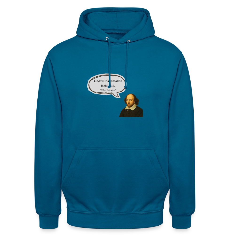 Undvik baksmällan förbli full Hoodie Unisex - djuphavsblå 