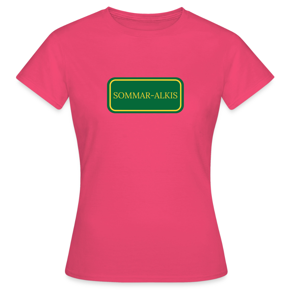Sommar-alkis T-shirt dam - azalea