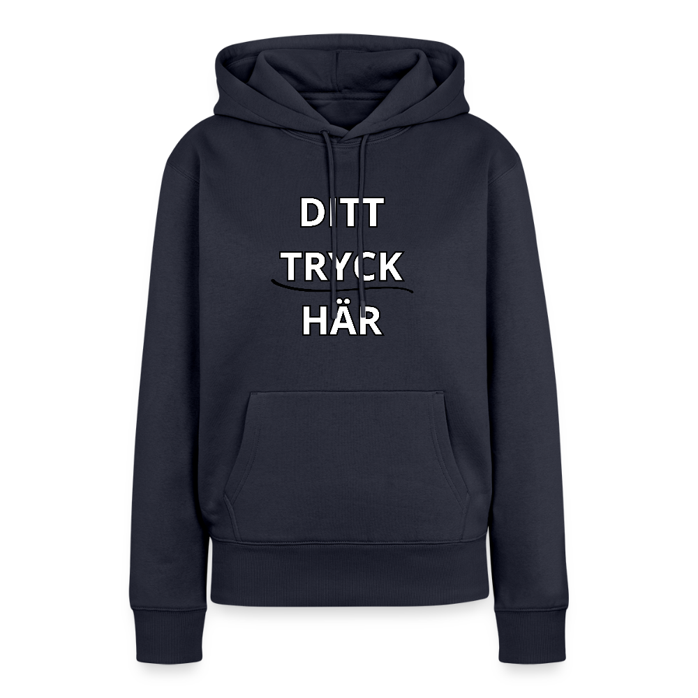 Women’s Premium Hoodie - marinblå