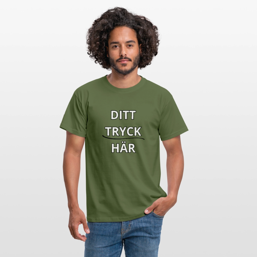 T-shirt herr - Militärgrön