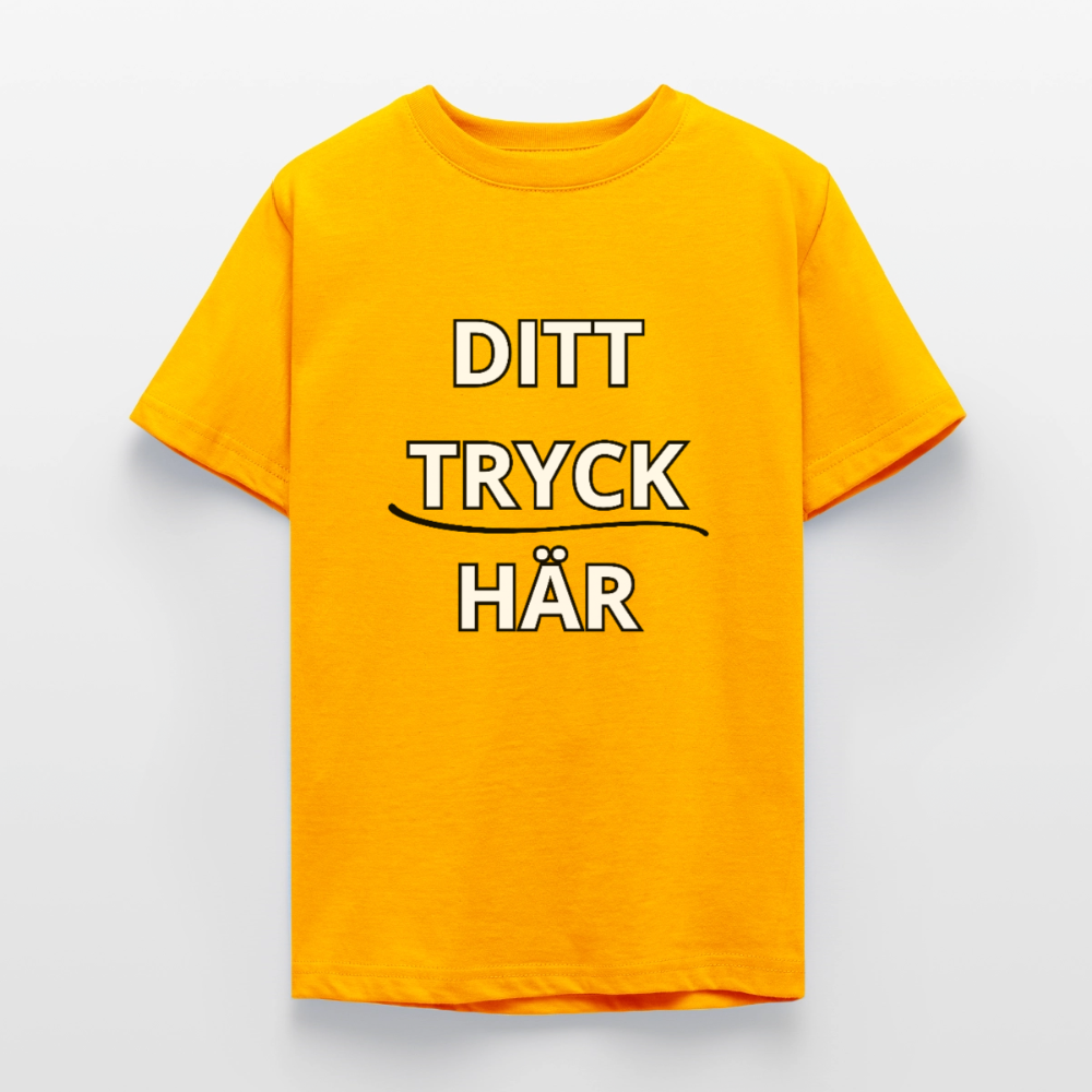 T-shirt tonåring - guld