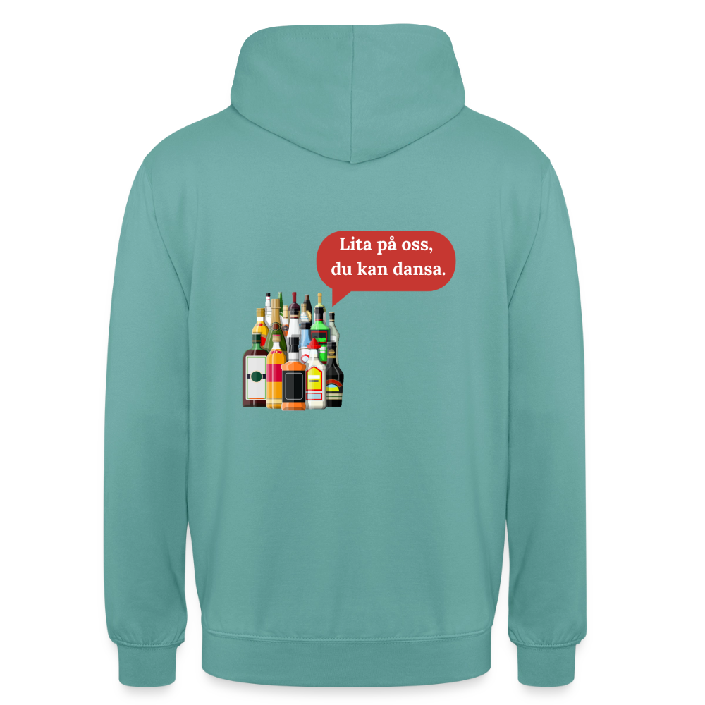 Lita på oss, du kan dansa Hoodie Unisex - pastellturkos