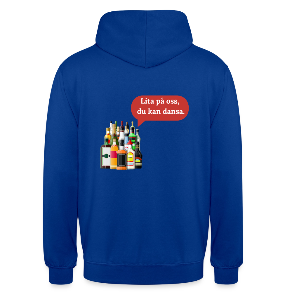 Lita på oss, du kan dansa Hoodie Unisex - kungsblå