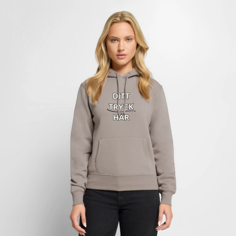 Women’s Premium Hoodie - brungrå