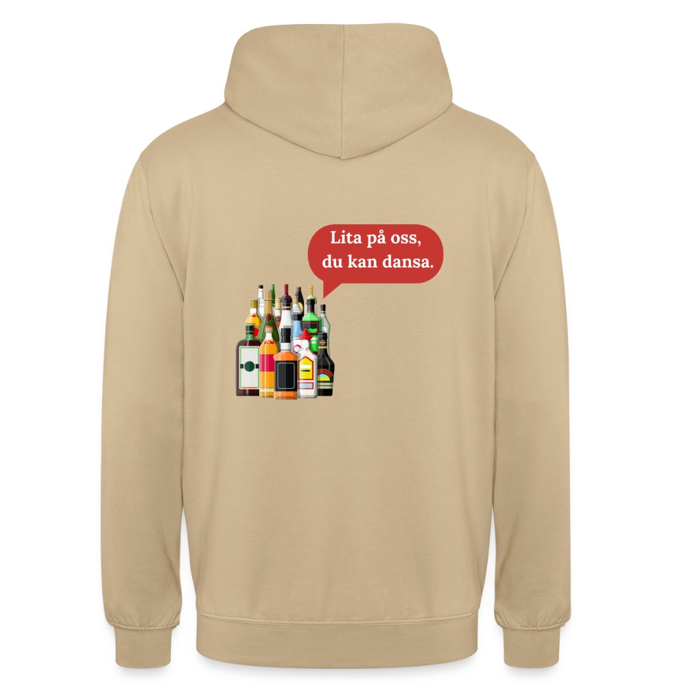 Lita på oss, du kan dansa Hoodie Unisex - beige