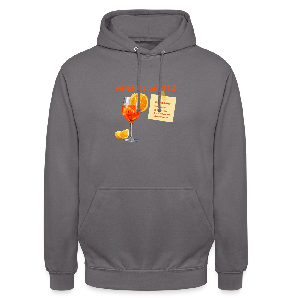 Aperol spritz Hoodie Unisex - mellangrå