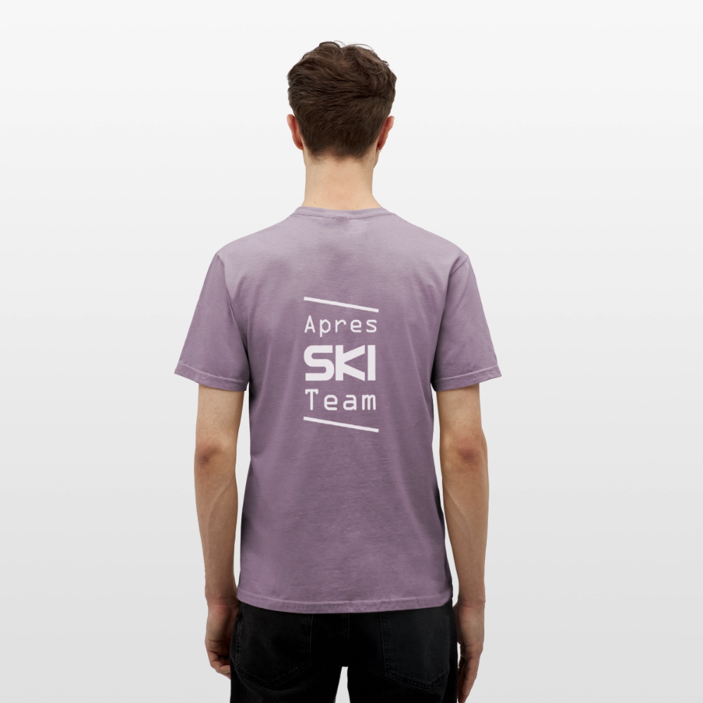 Apres ski team T-shirt Herr - lilagrå 