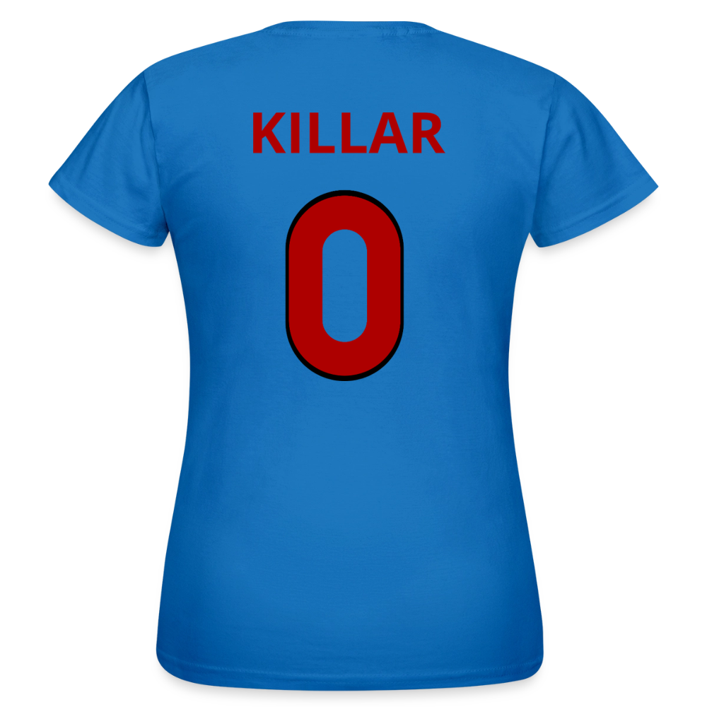 Killar 0 T-shirt dam - royalblå