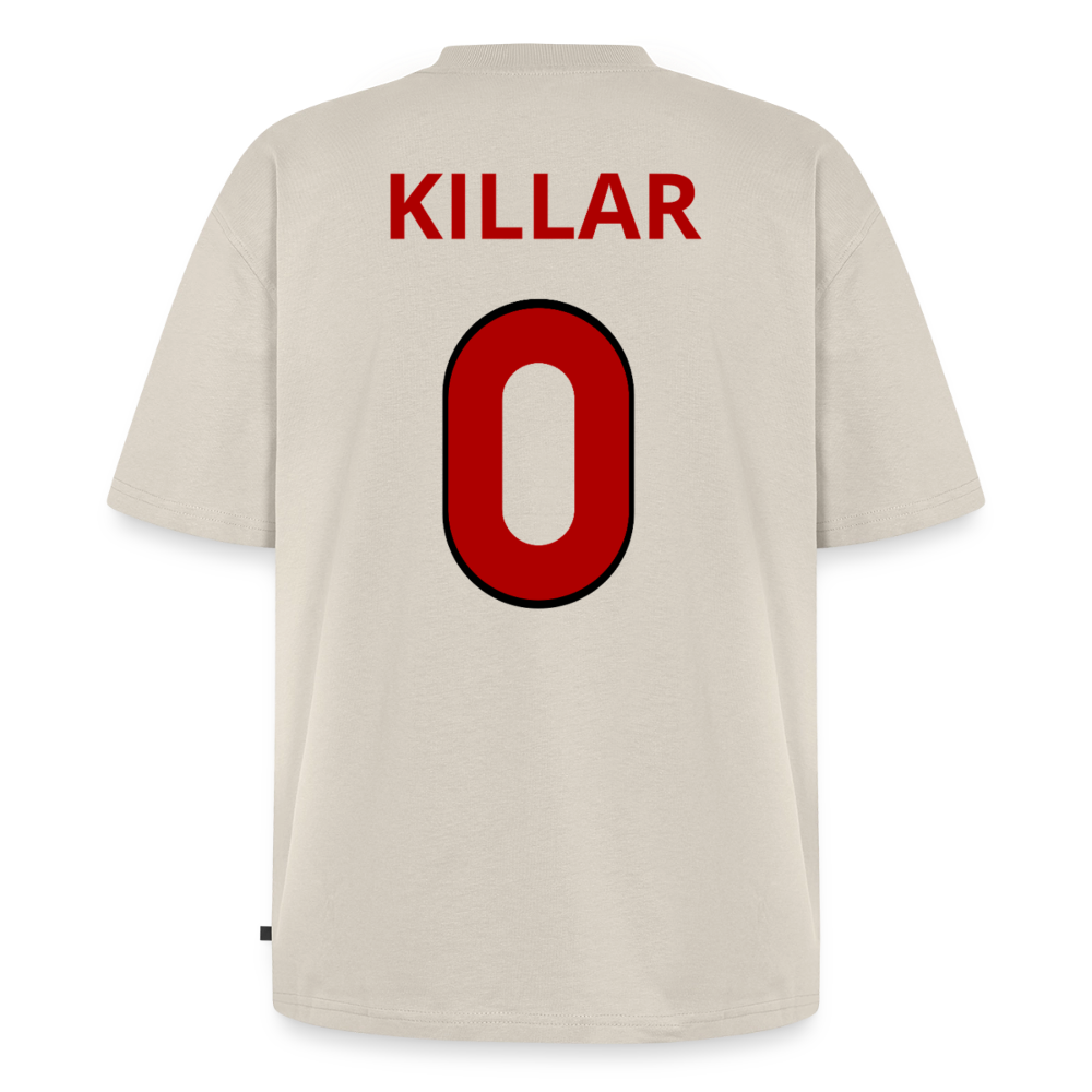 Killar 0 oversized premium-T-shirt unisex - beige