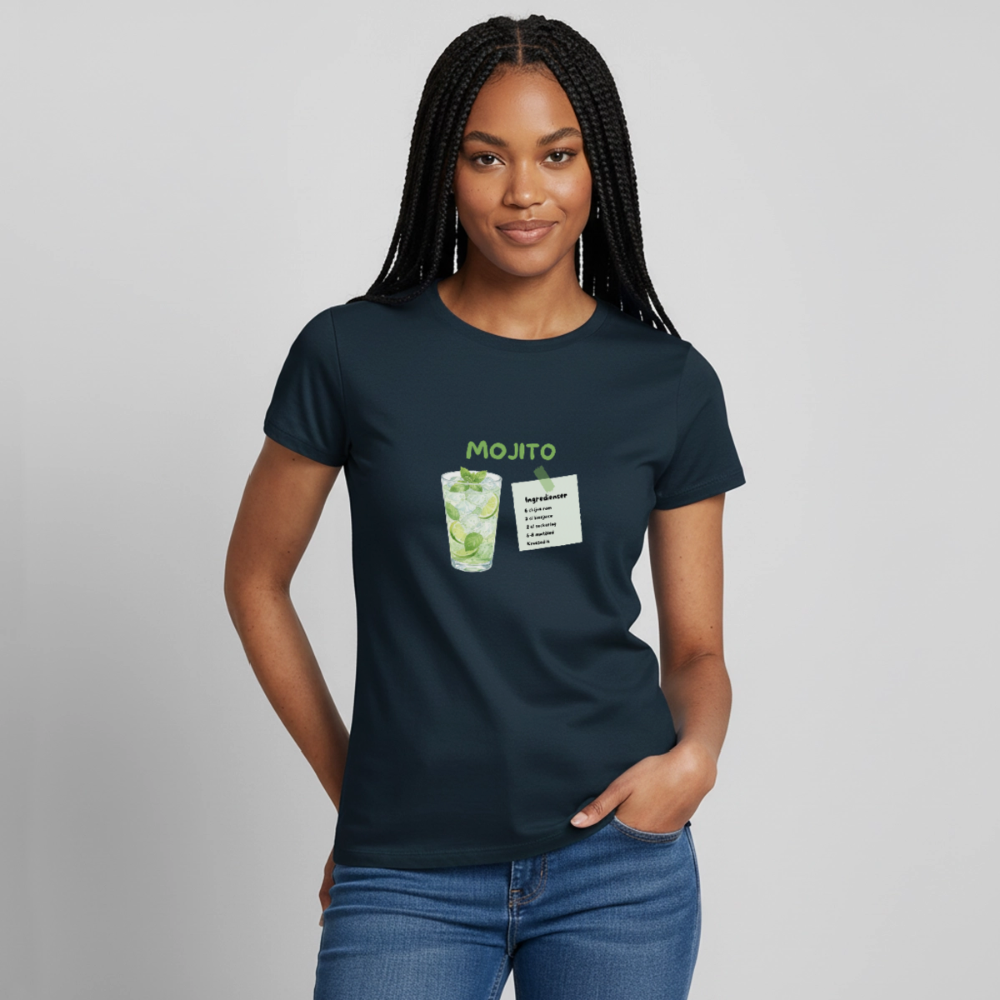 Mojito T-shirt Dam - marinblå