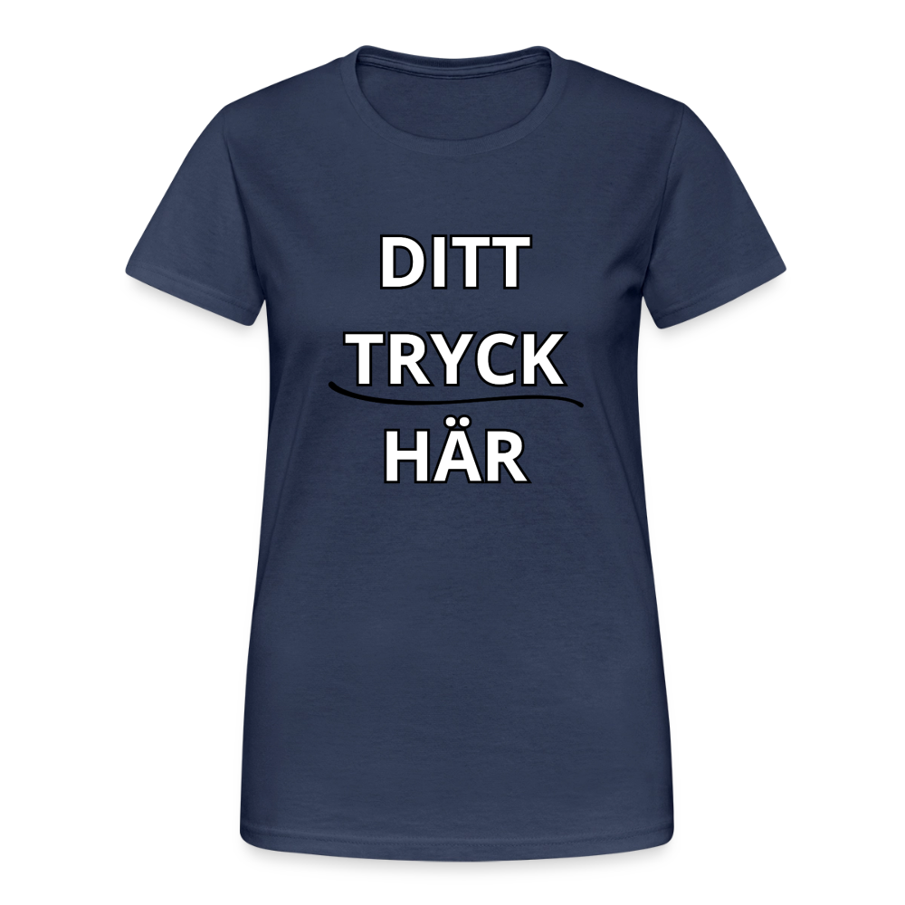 Women’s Gildan Heavy T-Shirt - marinblå