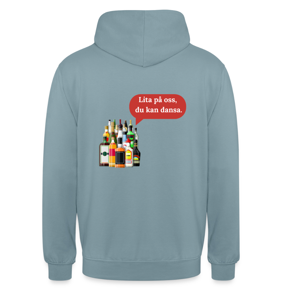 Lita på oss, du kan dansa Hoodie Unisex - dimblå