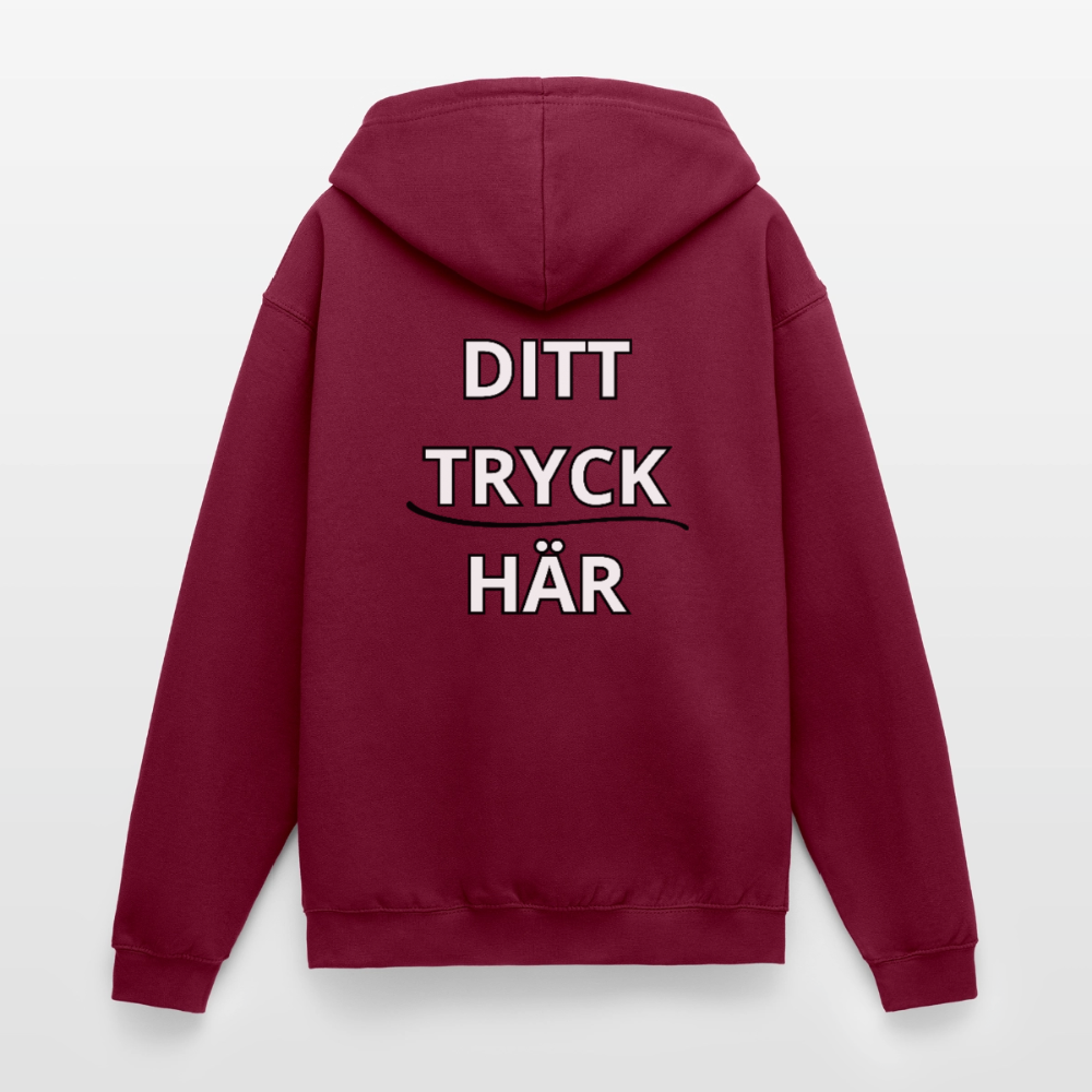 Unisex Hooded Jacket - bordeaux