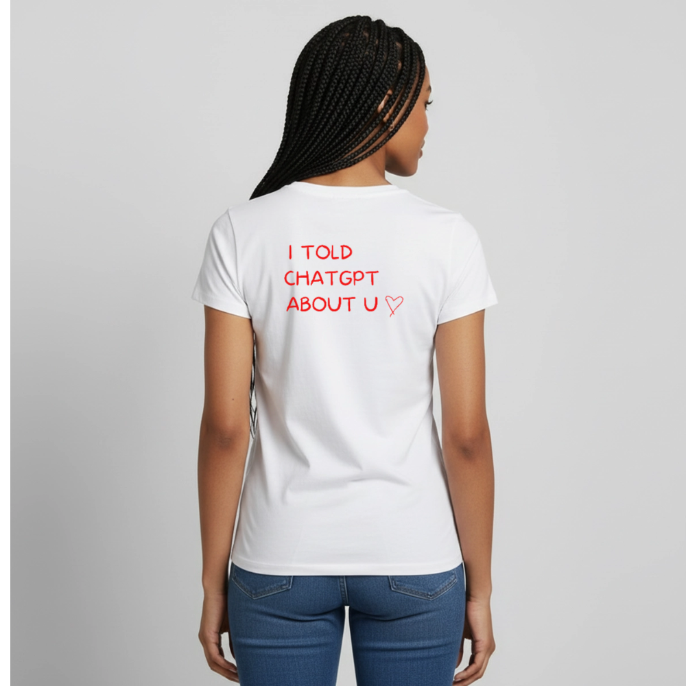 I told ChatGPT about u T-shirt dam - vit