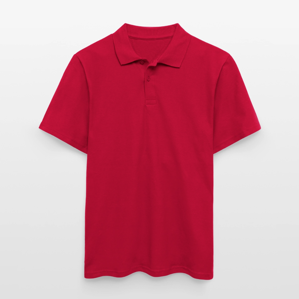 Men's Polo Shirt - cherry red