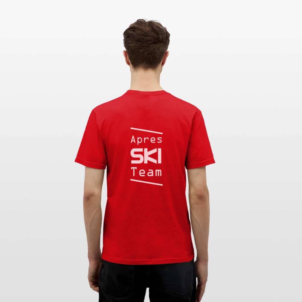 Apres ski team T-shirt Herr - röd
