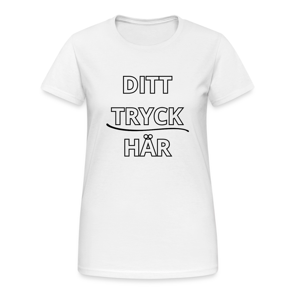 Women’s Gildan Heavy T-Shirt - vit
