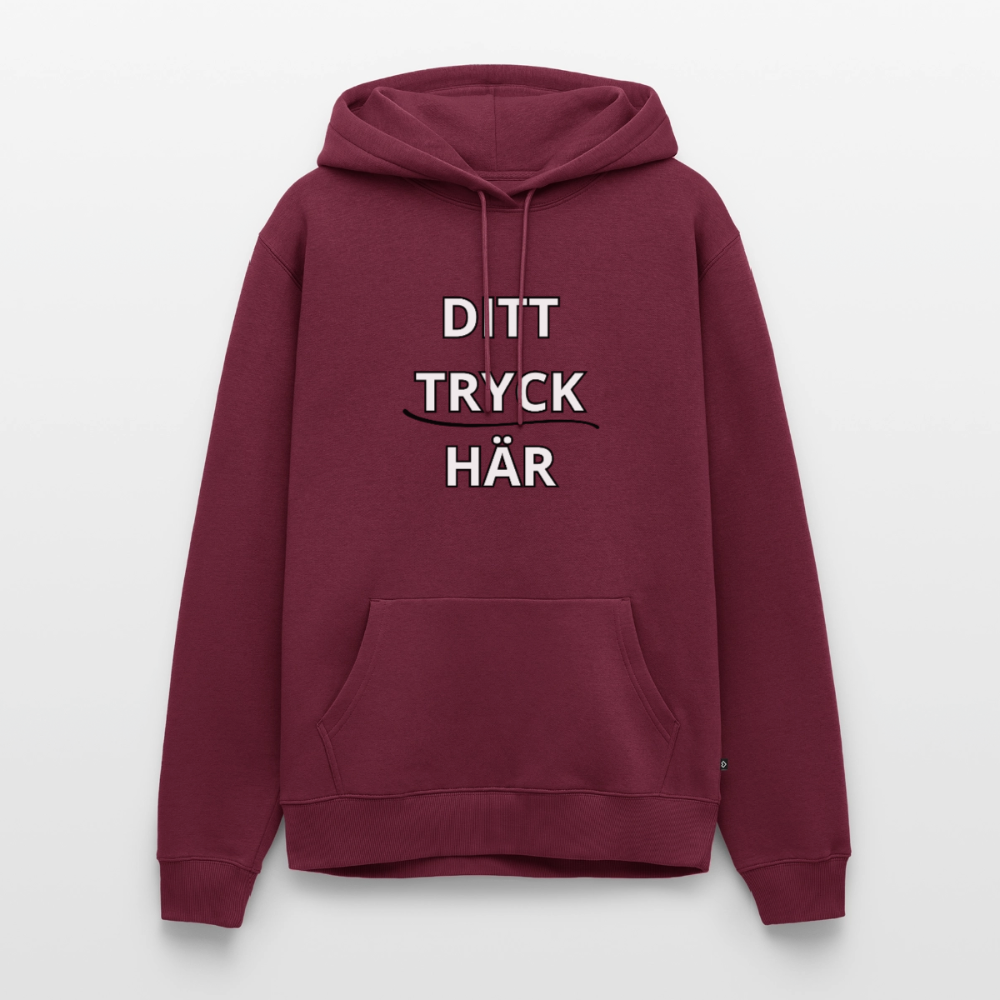 Men’s Premium Hoodie - vinröd 