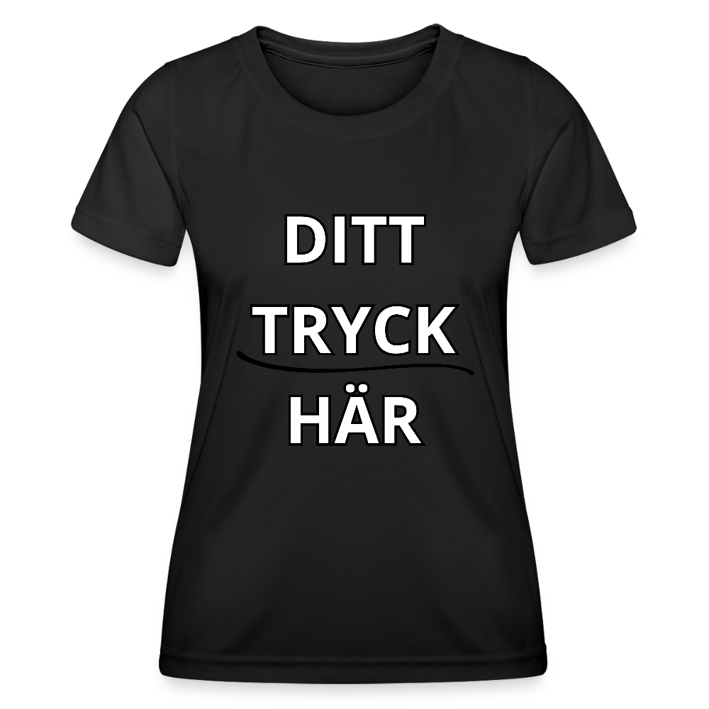 Women's Functional T-Shirt - svart