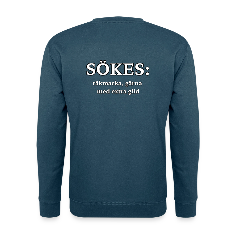 Sökes: Räkmacka, gärna med extra glid T-shirt Unisex - indigoblå