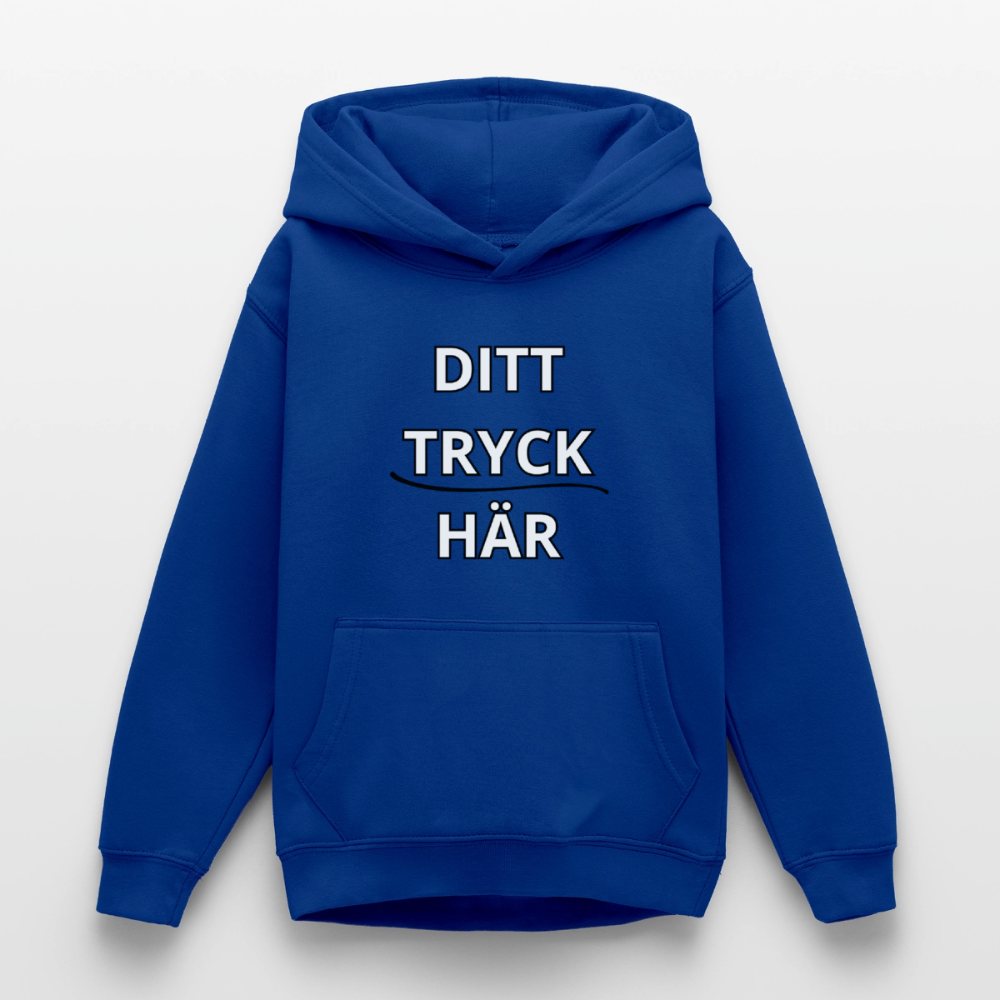 Luvtröja tonåring - kungsblå