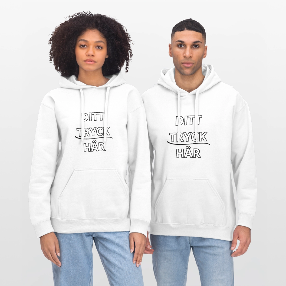 Gildan Unisex Softstyle® Midweight Hoodie - vit