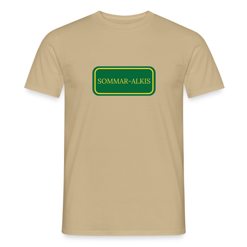 Sommar-alkis T-shirt herr - sandbeige