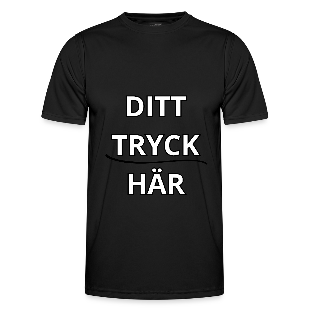 Men's Functional T-Shirt - svart