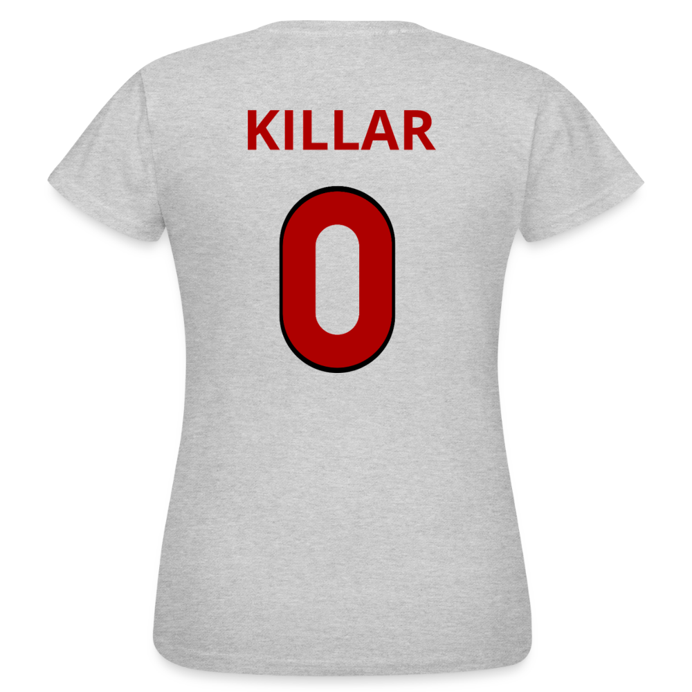 Killar 0 T-shirt dam - gråmelerad
