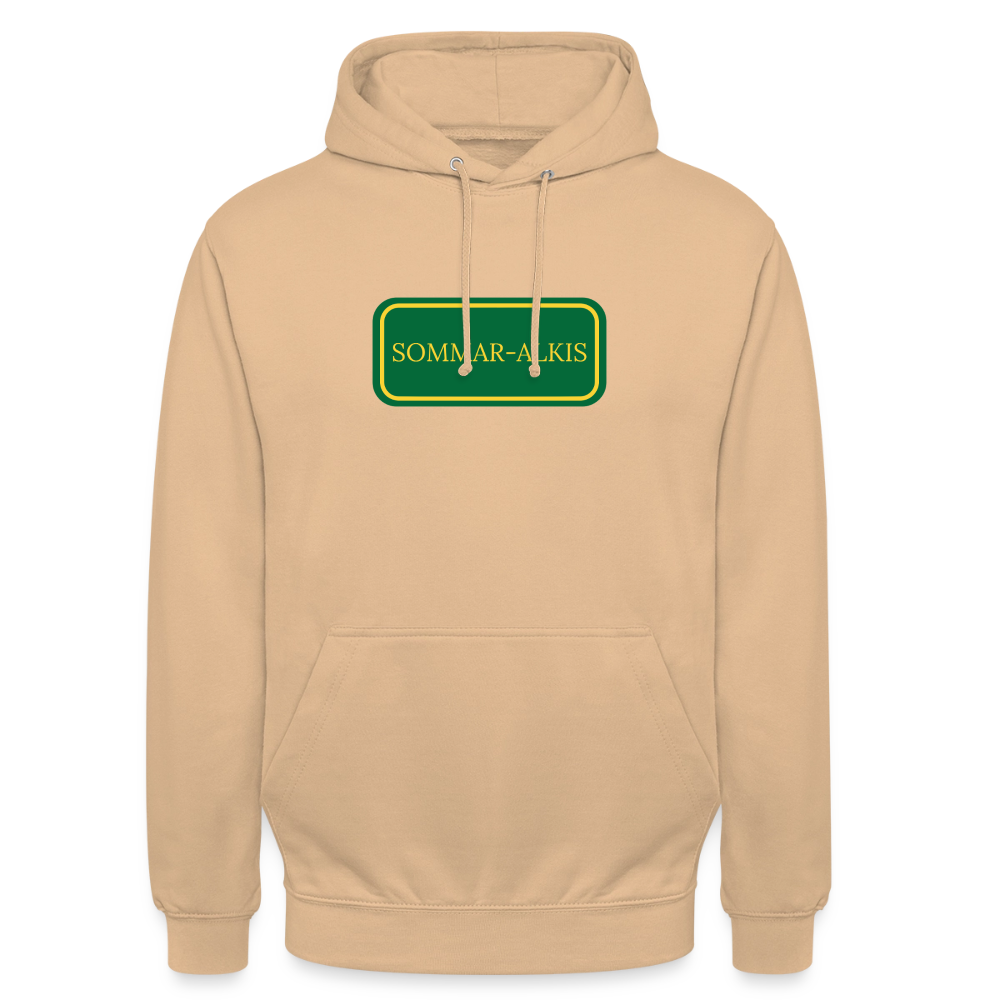 Sommar-alkis Hoodie Unisex - persika