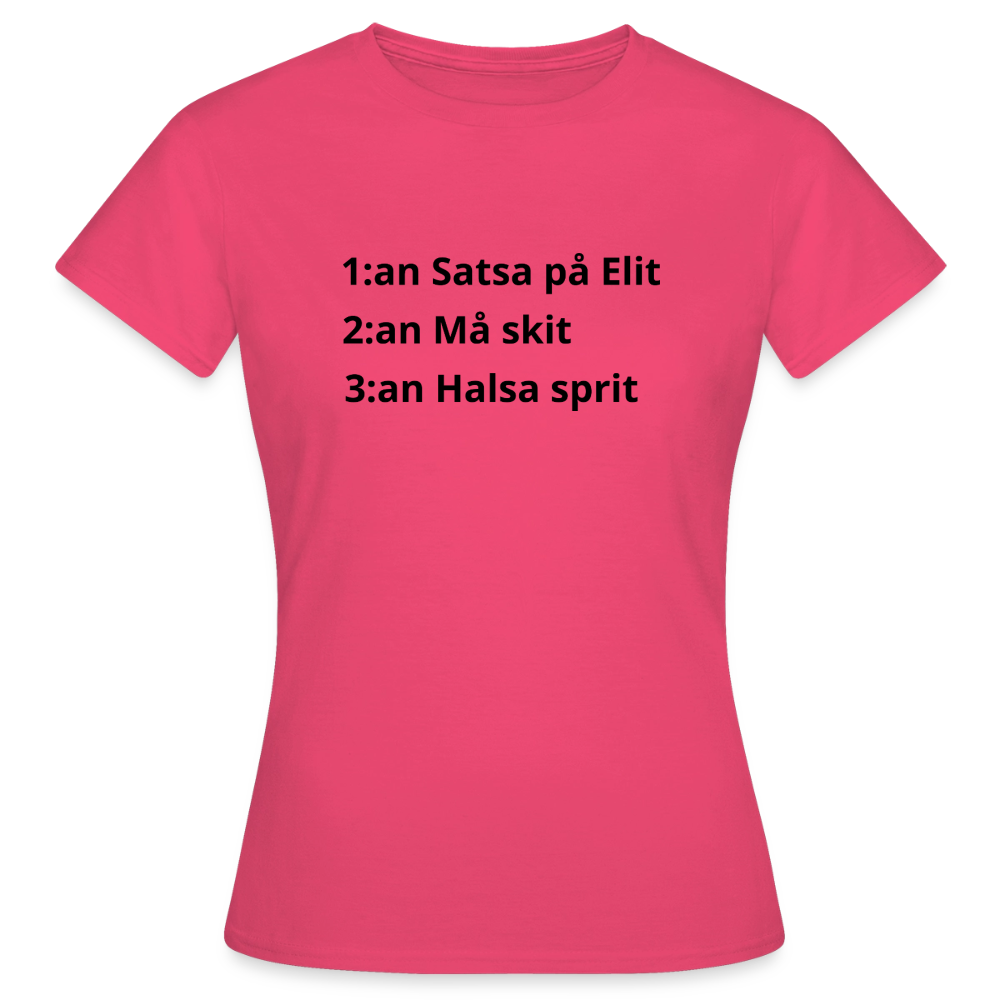 1-3:an T-shirt dam - azalea