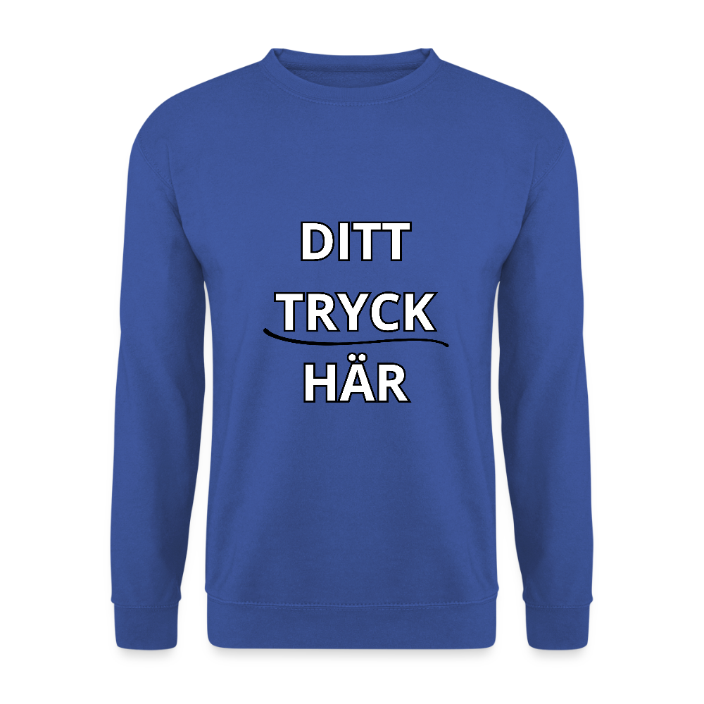 Unisex Sweatshirt - kungsblå